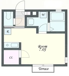 ノーブル【1階】の間取り
