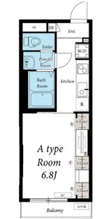 リブリ・チェリー【2階】の間取り