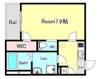 ジーメゾン見沼島町【2階】の間取り