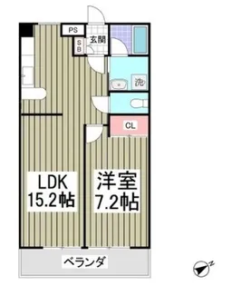 ファーストヒルズI【3階】の間取り