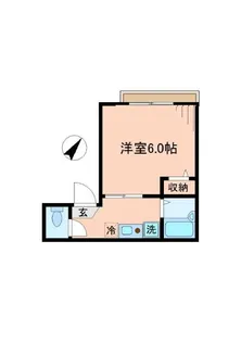 サンシャイン平井【2階】の間取り