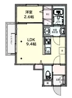 KLEIS北上尾Ⅲ【2階】の間取り