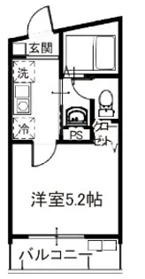 MELDIA桜区田島3丁目No.2【3階】の間取り