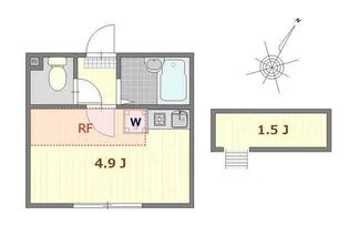 ノーザンロード新小岩【3階】の間取り