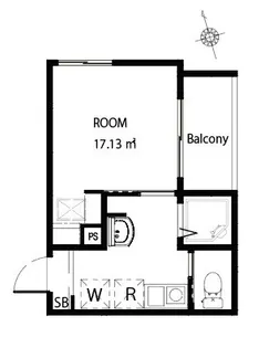MELDIA南浦和Ⅳ【1階】の間取り