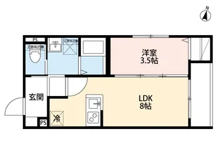 La Luce 岩槻【2階】の間取り