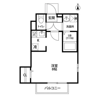 アムール MKⅠ【1階】の間取り