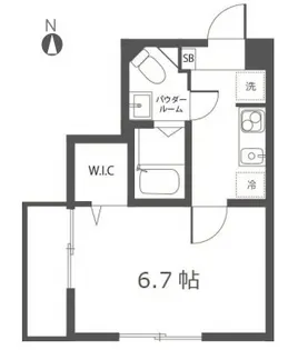 Premier SOKA【2階】の間取り