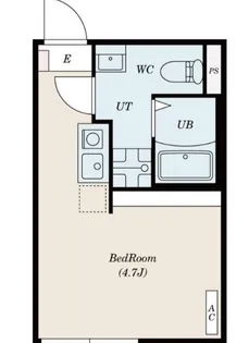 HANABUSAⅤ【2階】の間取り