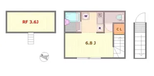 YUKIドミール新小岩【2階】の間取り