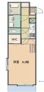 クレセール草加【3階】の間取り