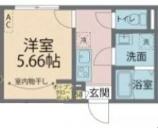 カインドネス武蔵浦和Ⅱ【2階】の間取り