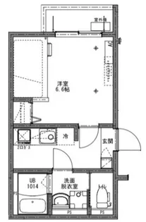 KEIAI RESIDENCE 西大宮【2階】の間取り