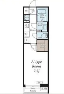 リブリ・Espoir六番館【2階】の間取り