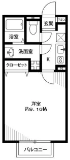 アムール Sen【2階】の間取り