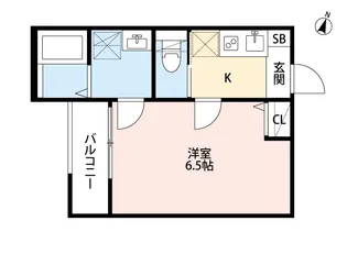 ROBOT HOUSE浦和【3階】の間取り