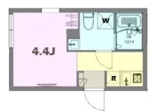 オルタンシア大宮【4階】の間取り