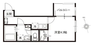 CELLHILLS大宮EAST【1階】の間取り