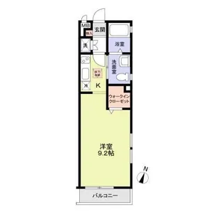 ユグランス北浦和【2階】の間取り