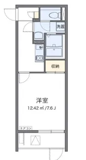 クレイノエルア【1階】の間取り