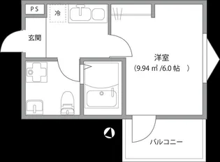 DELIGHT TOWN【1階】の間取り