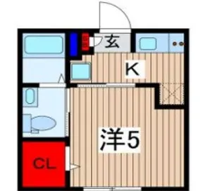 アヴェニール岩槻【1階】の間取り