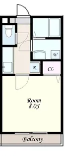 クロスロード【1階】の間取り