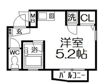 フォレストイン宮町【4階】の間取り
