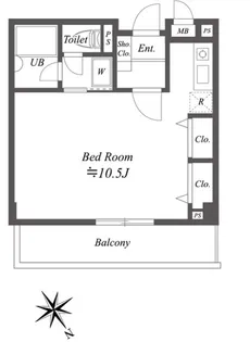 ブルームライフ戸田公園【3階】の間取り