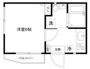 SKコーポ【2階】の間取り