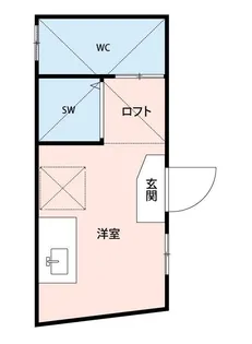 サークルハウス北千住【1階】の間取り