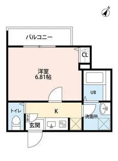 プレジール【3階】の間取り