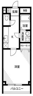 アンプルール フェール K HOUSE【3階】の間取り