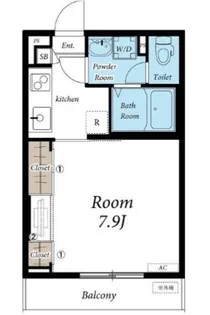 リブリ・ドルフ【1階】の間取り
