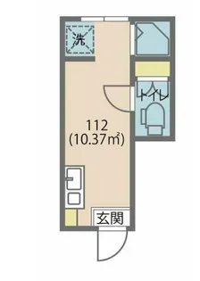 サークルハウス谷在家【1階】の間取り