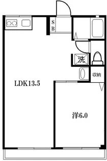 ロイヤルガーデン【1階】の間取り