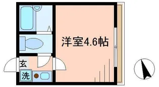 スプリングシャンテⅡ【3階】の間取り