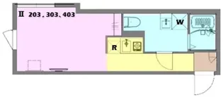 WILLE NISHIARAI【4階】の間取り