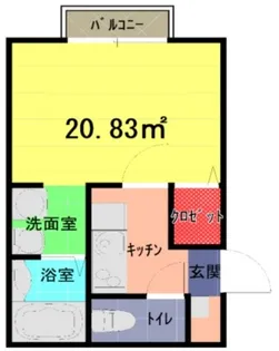 グランデ指扇【2階】の間取り