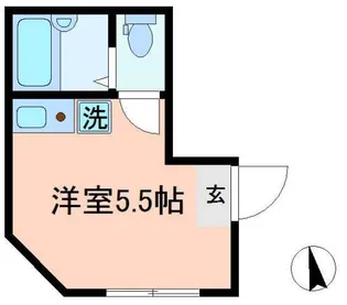エスポワール北綾瀬【1階】の間取り