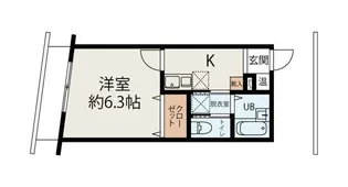 アヴァンセ西遊【2階】の間取り