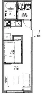 KEIAI RESIDENCE 大和田Ⅱ【1階】の間取り