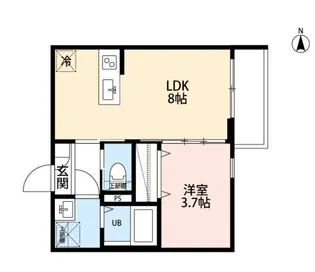 robot home 日進Ⅲ【2階】の間取り