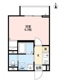 robot home六町Ⅱ【2階】の間取り