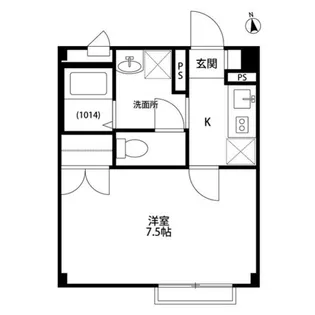 アンプルール フェール アミーⅡ【3階】の間取り
