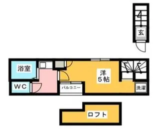 ガーデンシティ桜【2階】の間取り