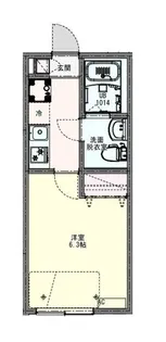 KLEIS四ツ木【1階】の間取り