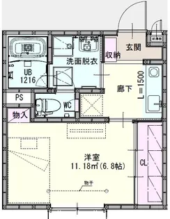 CHACOTT【1階】の間取り