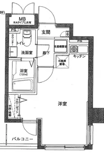 ヴェルト川口並木【7階】の間取り