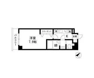 ヴューテラス戸田公園【5階】の間取り